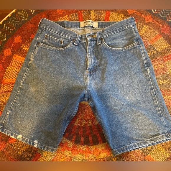 Wrangler Pants - Wrangler Blue Denim Shorts